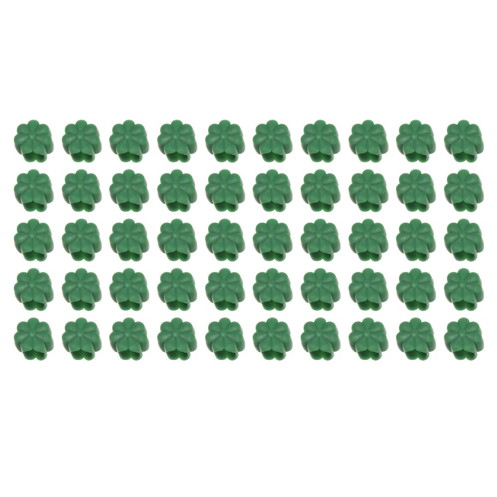 50 Stuks Plastic Platte Bloem Gesp Verstelbare Kralen Anti-Slip Masker Gesp Elastische Band Cap Masker Stopper Ear Cord trekkoord Knop: type4