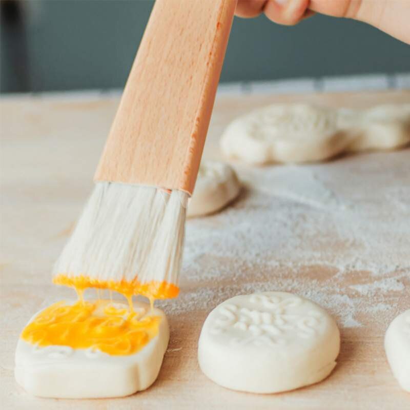 Practical Japanese Wooden Barbecuing Brush Oil Bas... Grandado