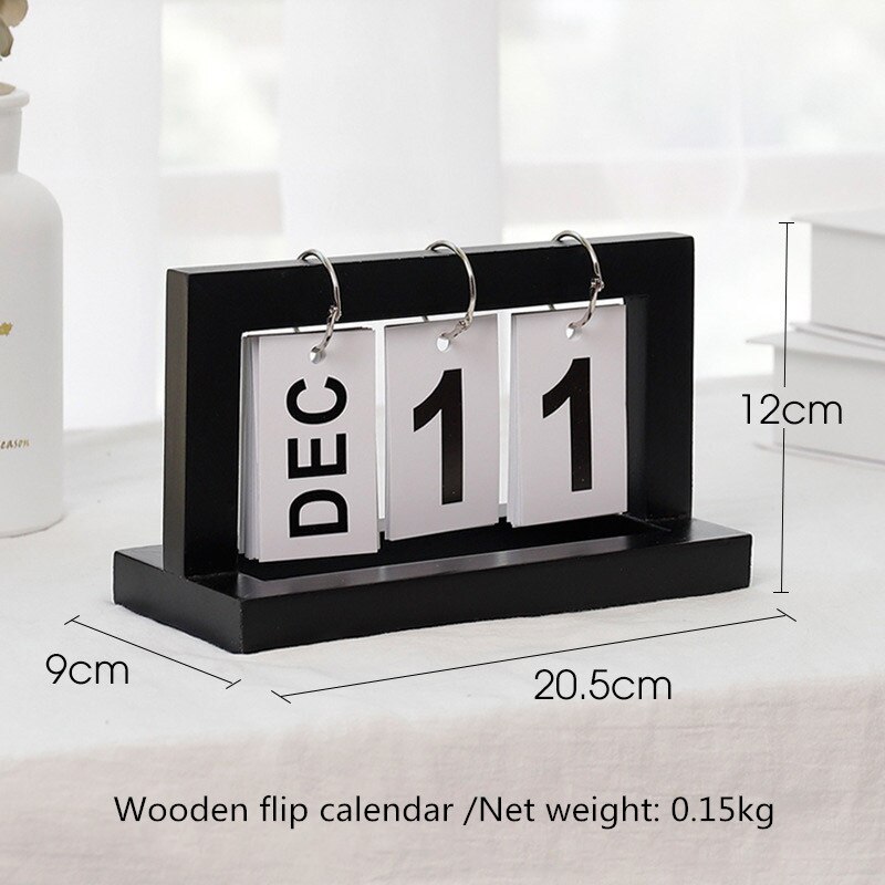 Vintage juletræ kalender ornamenter bogstaver år dekorationer bord skrivebord kontor opbevaring organisator maling efter nummer hjem de: -en