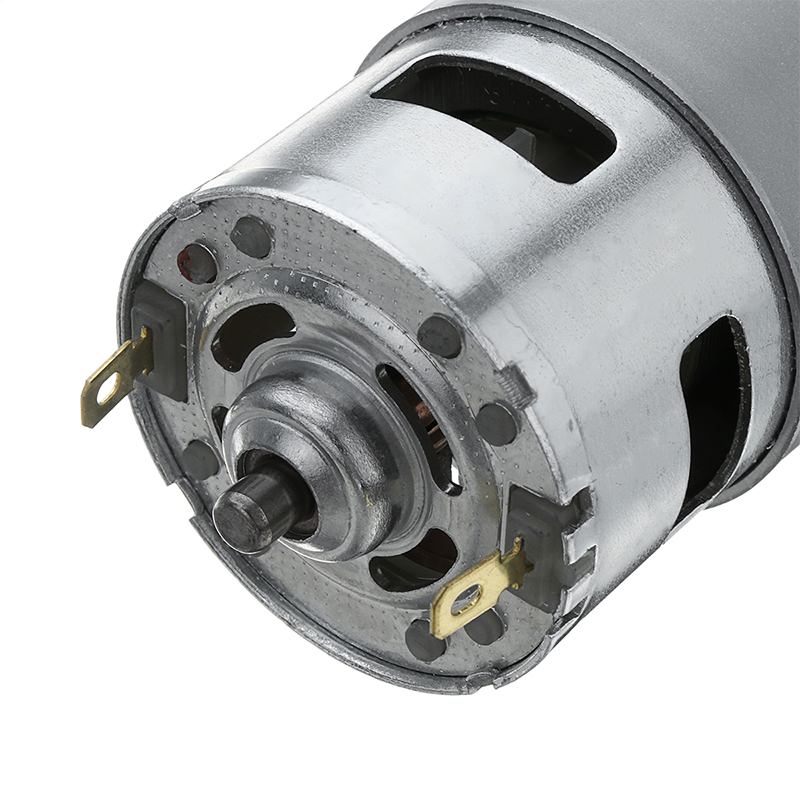 775 DC Motor DC 12V-24V Max 35000 RPM Ball Bearing Large Torque High Power Low Noise Gear Motor Electronic Component Motor