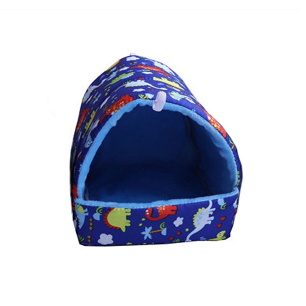 Hamster Huis Cavia Kleine Dier Slapen Bed Winter Warm Mat Nest Pluche Hamster Huis Cave Kleine Huisdieren Levert: B / 10x10cm 