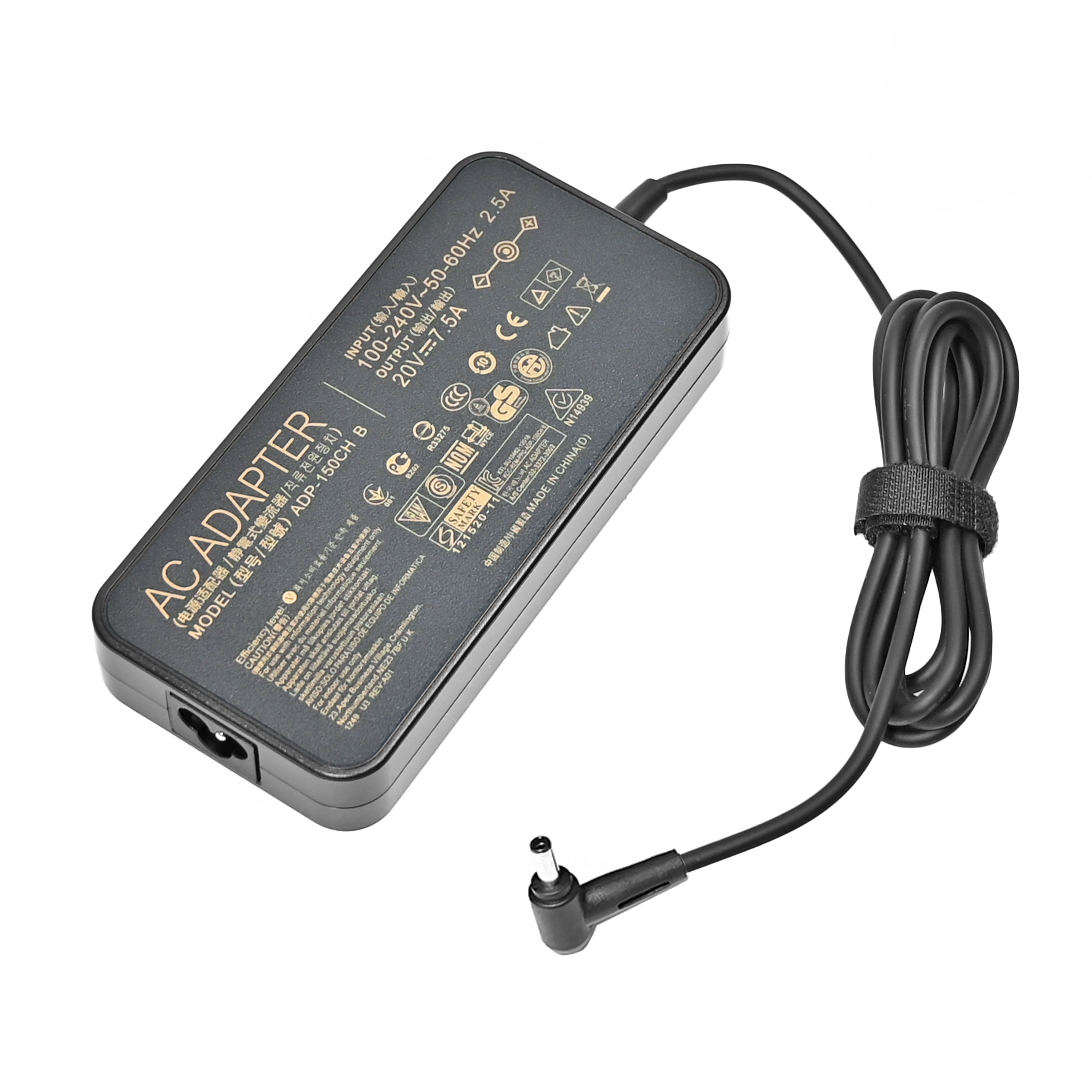 Adaptador de CA de 20V 7.5A 150W ADP-150CH B 4.5x3.0mm cargador de ordenador portátil para ASUS TUF GAMING X571L, F571G, F5: FIOLETOWY