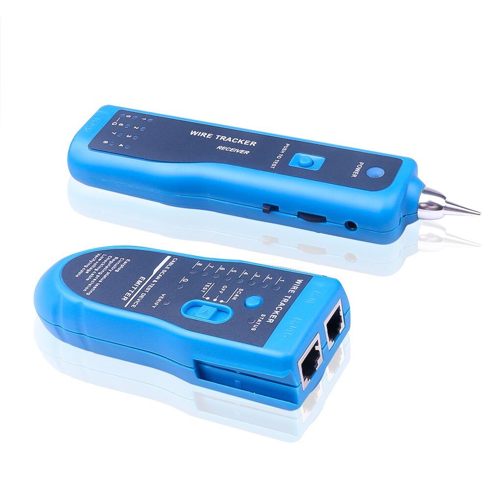 RJ11 RJ45 Cat5 Cat6 Wire Tracker Diagnose Tone Finder Telephone Wire Cable Tester Detector Networking Line Tracker Tools