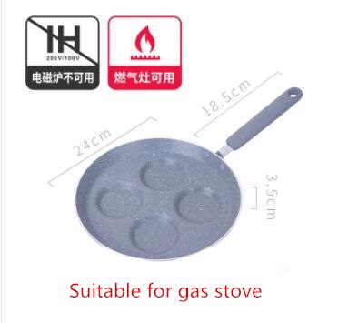 Useful Non-stick egg pan frying pan Saucepan Breakfast Egg mold Pancake maker Cookware cooking tools kitchen accessories: C