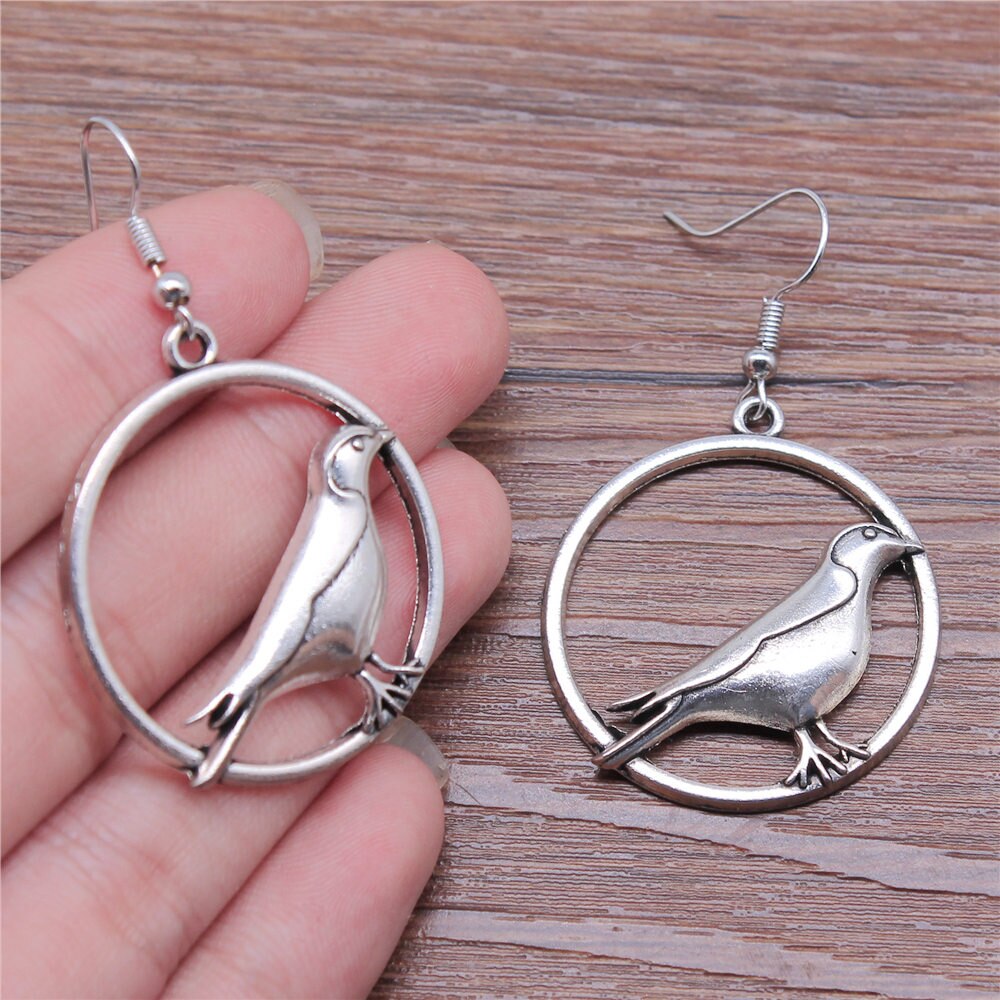 1 Pair Hook Earrings Phoenix Earring Connector Earring For Women Dangle Earring: 33mm