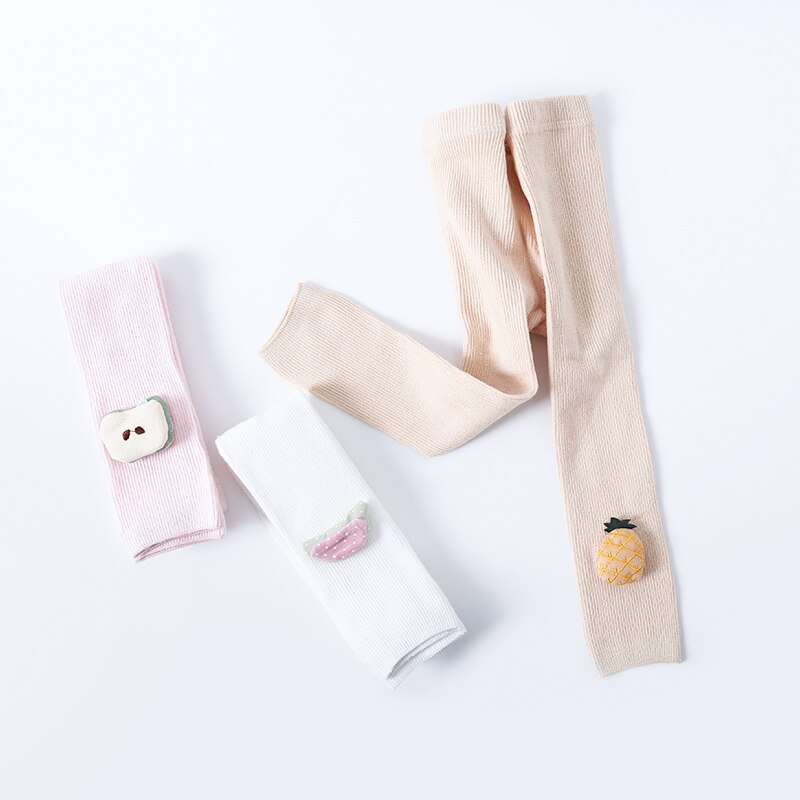 Blotona crianças pantymangueiras, bonito padrão de frutas decoração do bebê criança leggings calças &amp; meias para fotografia de festa