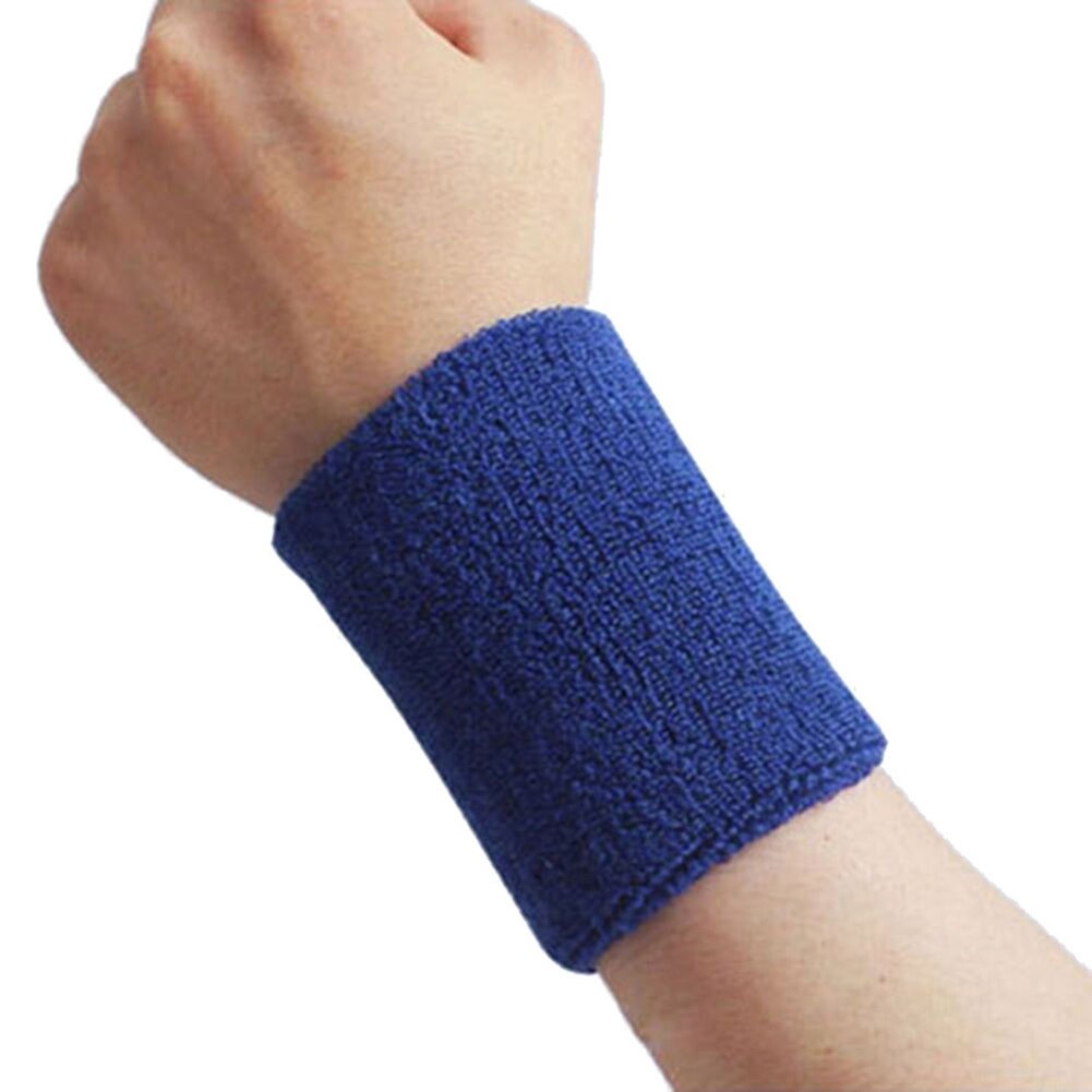 Wrist Sweatband in 10 Different Colors,Made by High Elastic Meterial Comfortable Pressure Protection Athletic Wristbands Armband