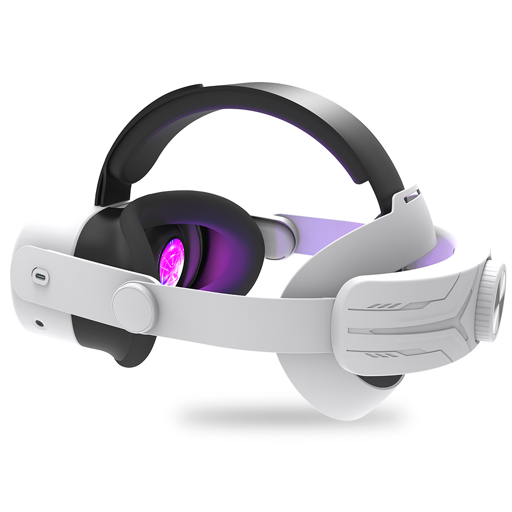 12000mAh Battery Pack Head Strap for Meta Quest 3s VR Accessories Oculus Quest 3 S RGB Eilte Halo Headstrap 25W Fast Charge: SKY BLUE