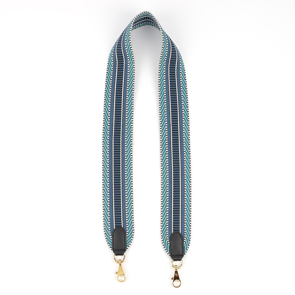 Canvas Brede Schouderbanden Mode Tas Riemen Lady Vervanging Bandjes Verwijderbare Handtas Vrouwen Tas Accessoires: light blue