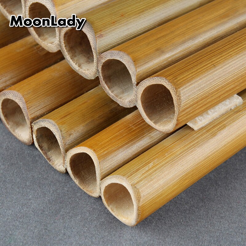 Podwójna rura 13 rury patelnia flet mały rozmiar oryginalny kolor chińskie instrumenty muzyczne tradycyjne ręcznie instrument dęty drewniany