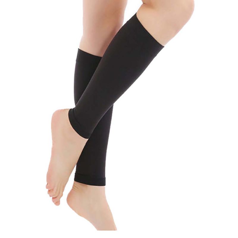 1 Pair Relieve Leg Calf Sleeve Varicose Vein Circulation Compression Elastic Stocking Leg Support For Womens 20-30 mm RE3