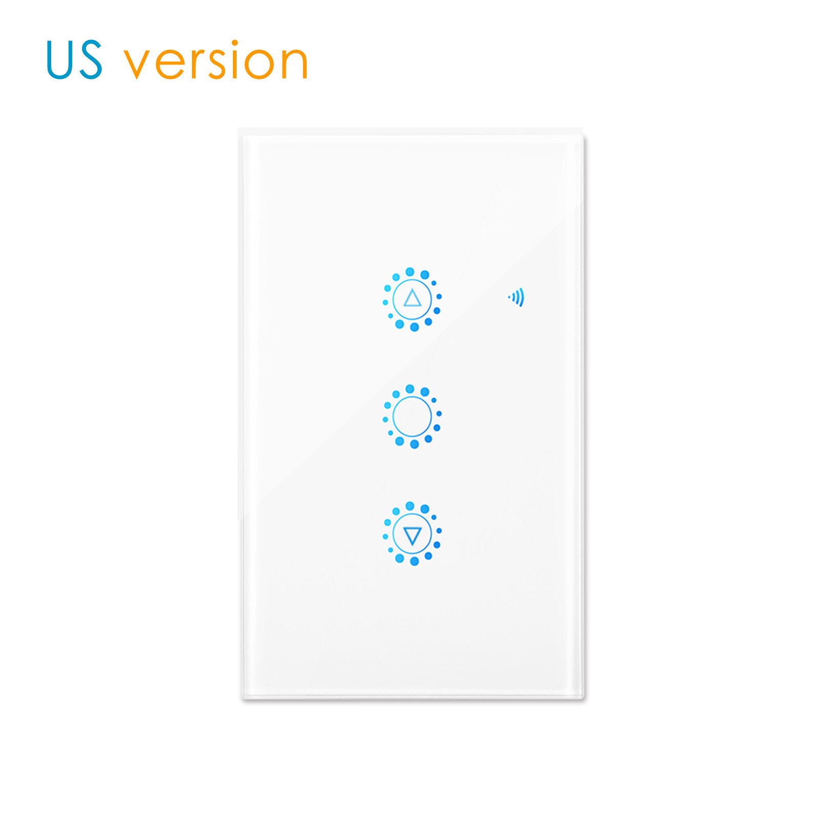Wifi lysdæmper smart light touch wall switch 220v 110v ewelink app arbejde med alexa google home eu us hvid sort guld wifi lysdæmper: Dæmper-os-hvid