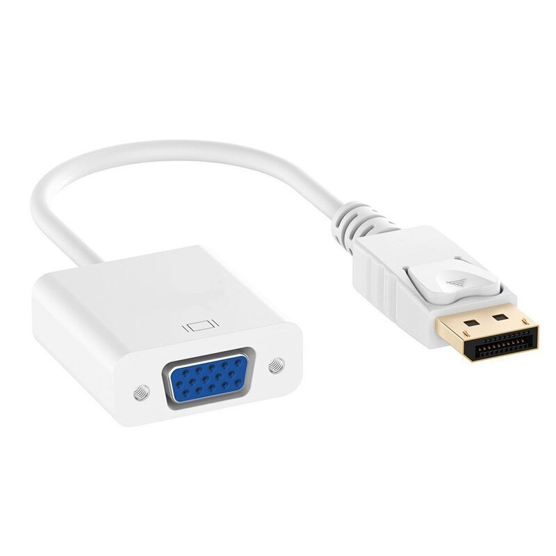 Grote Dp Naar Vga Adapter Kabel Displayport Naar Vga Hoge Prestaties Converters Sluit Displayport-Enabled Desktops En Laptops