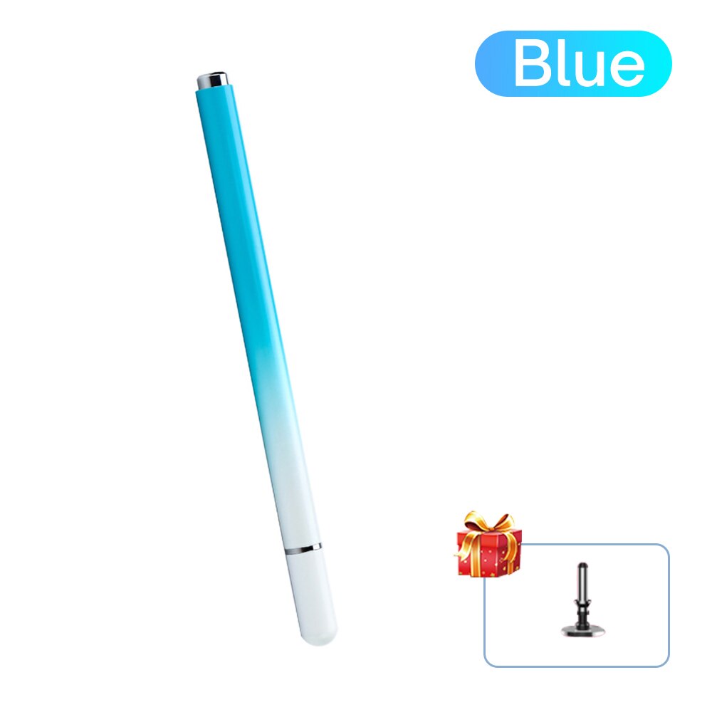 Universele Smartphone Pen Touch Stylus Tablet Tekening Voor Android Ios Ipad Iphone Lenovo Xiaomi Samsung Huawei Smart Potlood: Blue