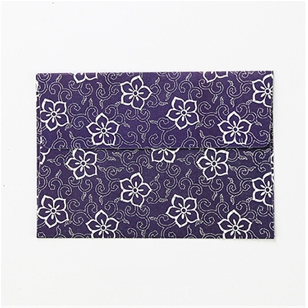 Sobres de flores Vintage, 5 uds., cubierta romántica de papel de carta, para manualidades, tarjetas de polietileno y bolsas de embalaje, cubierta para pagos, suministros para fiestas y bodas: 5pcs C