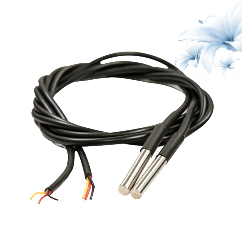 2 Meters Stainless Steel Water Temperature Probe For Waterproof Packaging Temperature Sensor