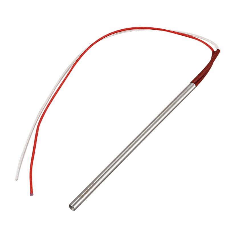 Cartouche chauffante à éléments chauffants à extrémité unique de 8 mm x 200mm ac 110v 500w