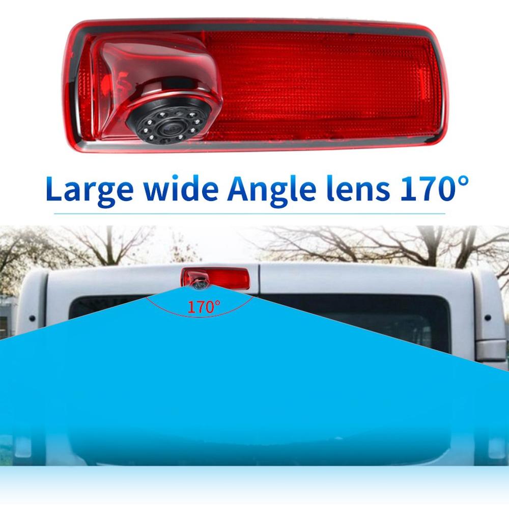 Car Rear View Reverse Camera Rear View Camera Mini Brake Light Camera Infrared Lights PZ463