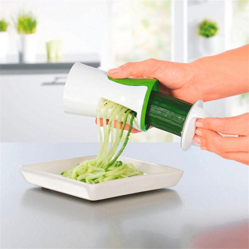Spiralizer Vegetable Slicer Handheld Cucumber Carrot Spiralizer Vegetable Slicer Easy Clean Cooking Tool Kitchen Accessories