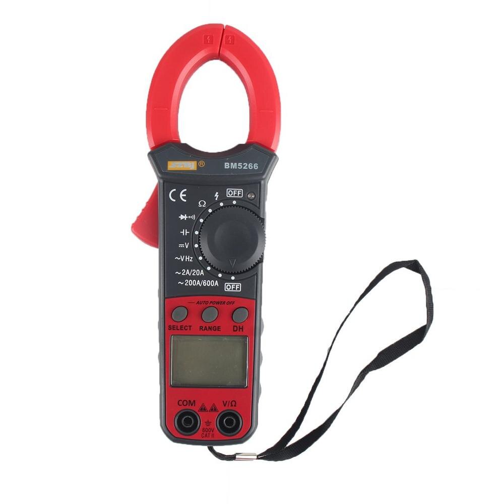 Digital Clamp Meter AC/DC Current Voltage Plier Ammeter Auto Repair Digital Multimeter Volt Capacitor Tester: Default Title