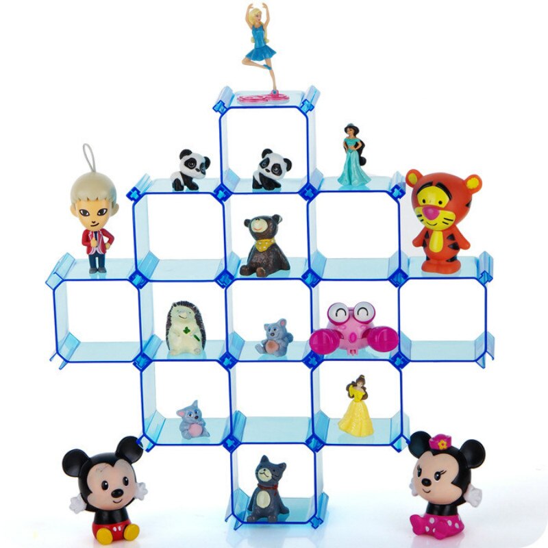 6 uds. Caja organizadora de herramientas creativa de Combinación libre de cajones para ropa interior y calcetines caja organizadora de organización de separaciones de panal DIY