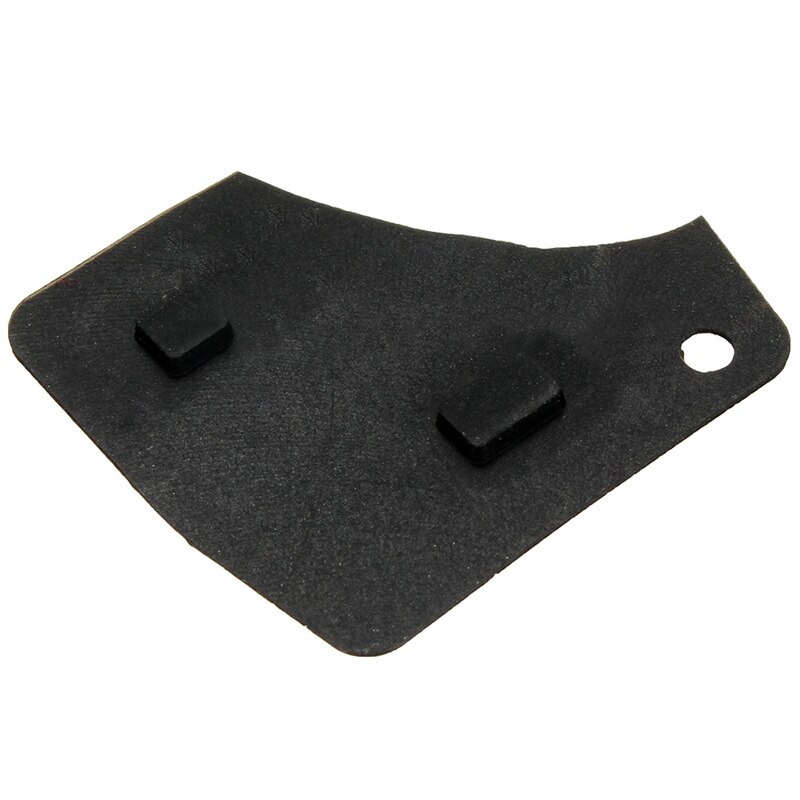 2pcs 2 Button Replacement Remote Key Fob Repair Switch Rubber Pad For Toyota Car