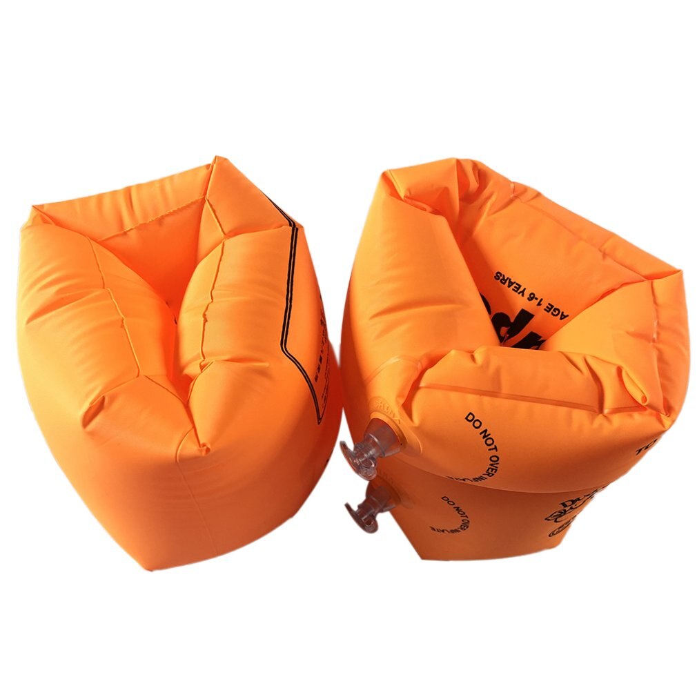 1 paar Kinder Erwachsene Aufblasbare Arm Schwimmen Ringe Rolle-ups Schwimmen Arm Kreis Float Für Erwachsene & Kind Sommer schwimmen Sicherheit Training Ringe