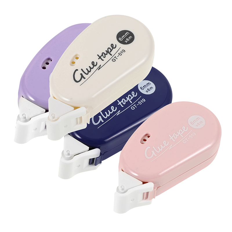 6m*6mm Double Sided Adhesives Tapes Dots Glue Roller Tape Student Stationery Scrapbook Handmake Tools Office Supplies