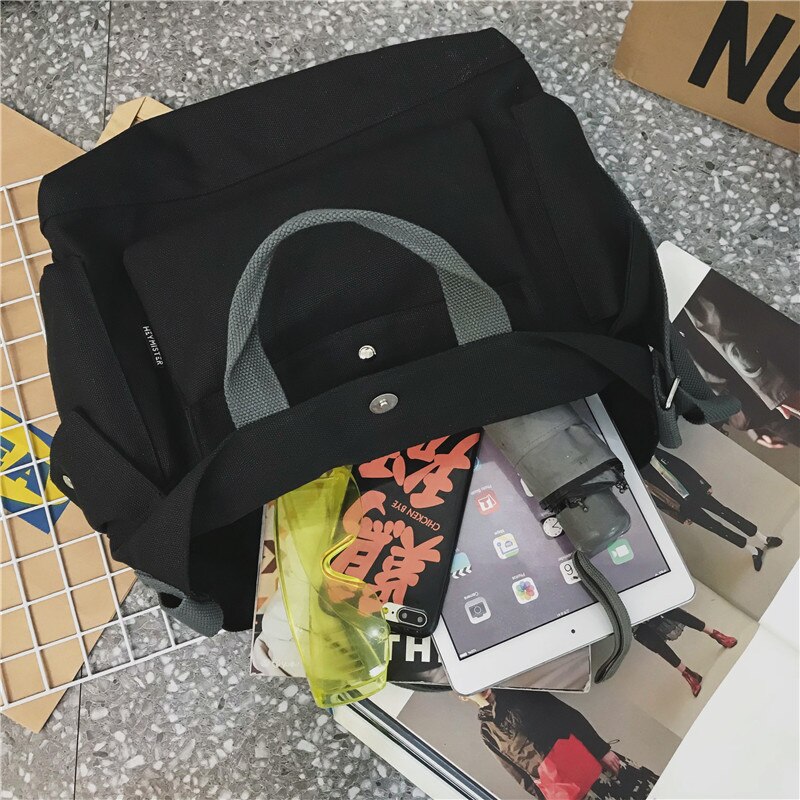 Mode Crossbody Tassen Voor Vrouwen Nylon Handtassen Vrouwen Tas Grote Capaciteit Schoudertas Schooltas Tiener Messenger Bag