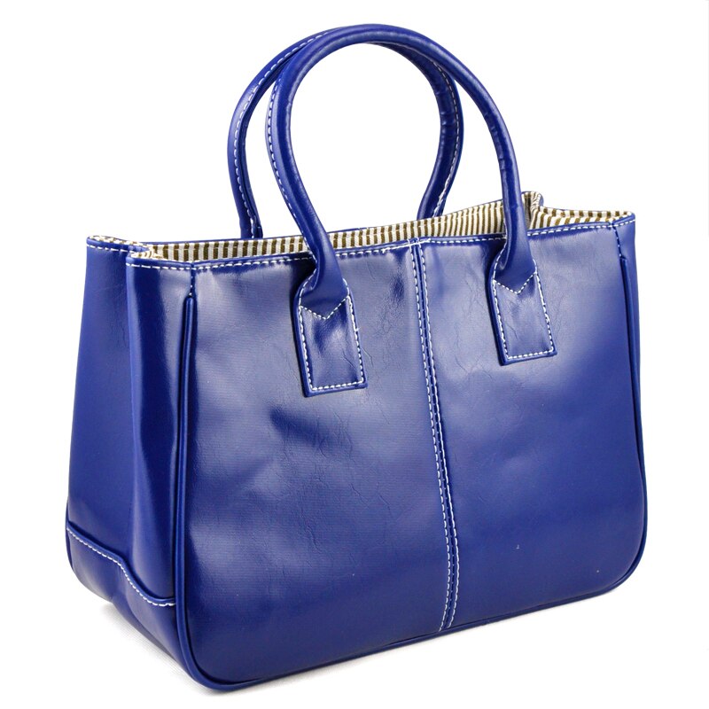 TFTP Ladies Class PU Leather Satchels Tote Purse Bag Handbag four colors bag: Gold