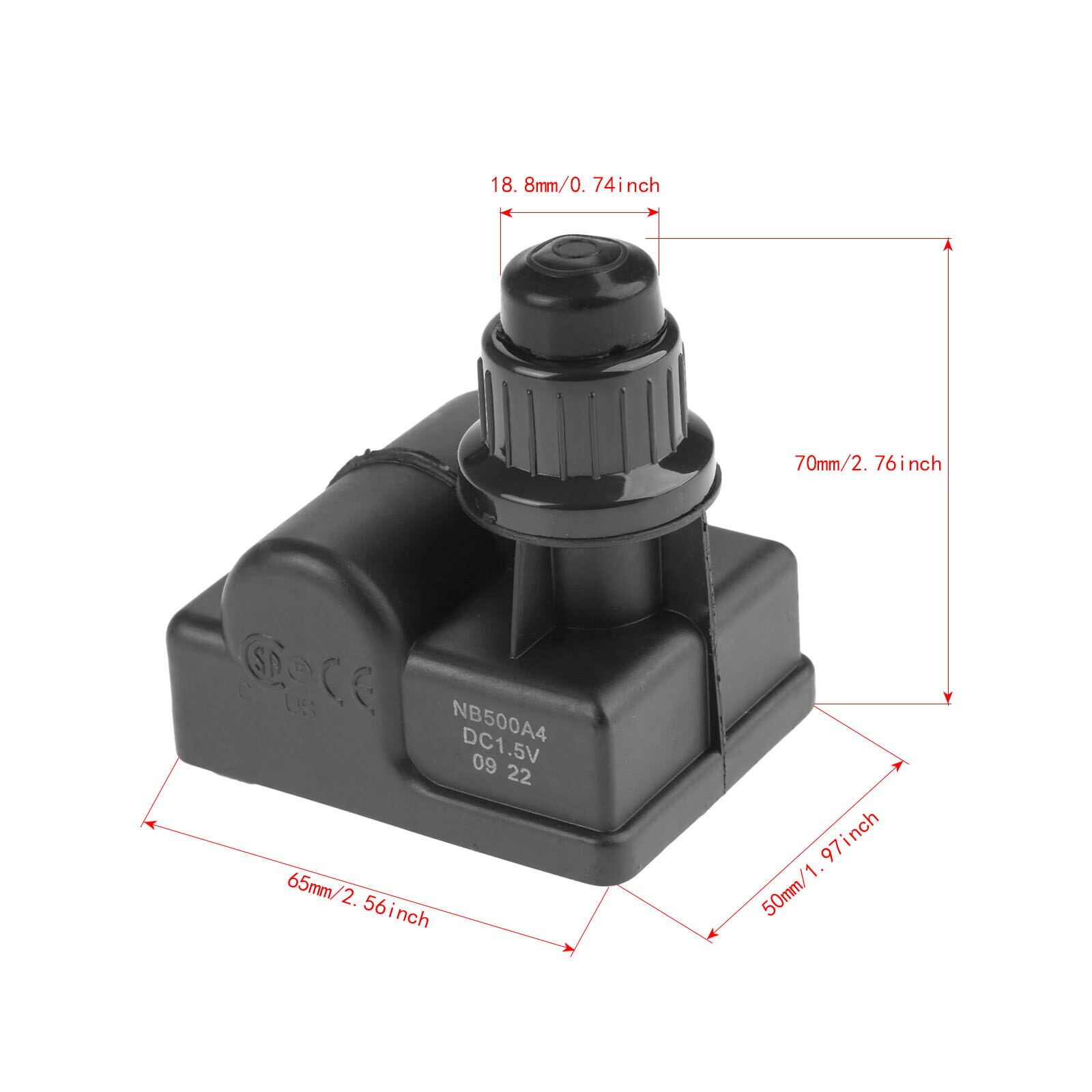 Universele Spark Generator 4 Outlet Drukknop Ontsteker Voor Bbq Gas Grill Vervanging DC1.5V