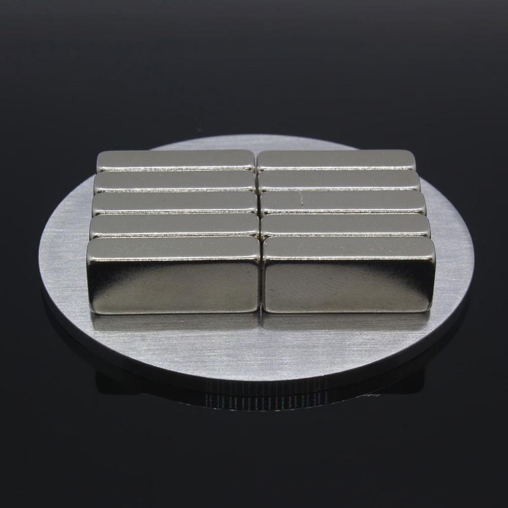 Sterke Magneet Cuboid Magneet 1Pc 20X8X5Mm Super Bar Blokken Zeldzame Aarde Neodymium Koelkast magneet