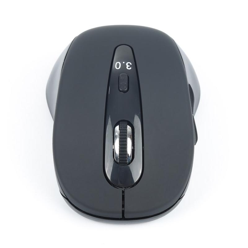 Slim Black Bluetooth Wireless Mouse 800/1200/1600/2000/2600 Dpi Draadloze Voor Laptop Windows 7/8/XP/Android