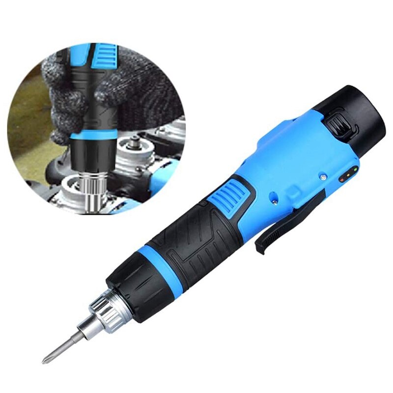 12V Torque Adjustable Electric Screw Driver Rechargeable Screwdriver Multifunction Cordless Charging Drill Tool EU Plug