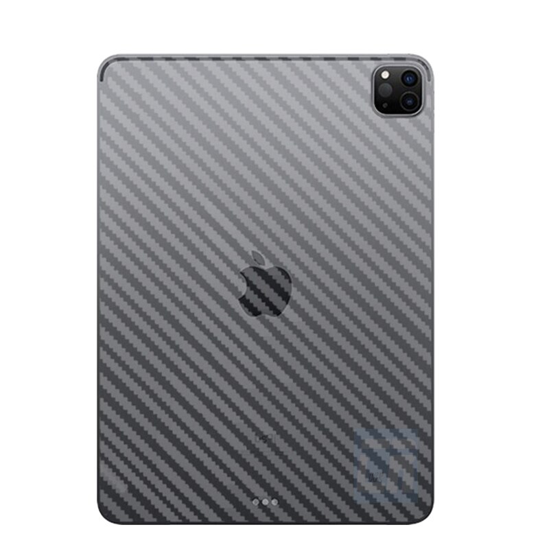 3 sztuk Carbon Fiber powrót ochronna Flim dla Apple iPad Pro 11 10.5 Air 4 3 2 iPad 7 8 10.2 Mini 5 4 3 Screen Protector miękka folia