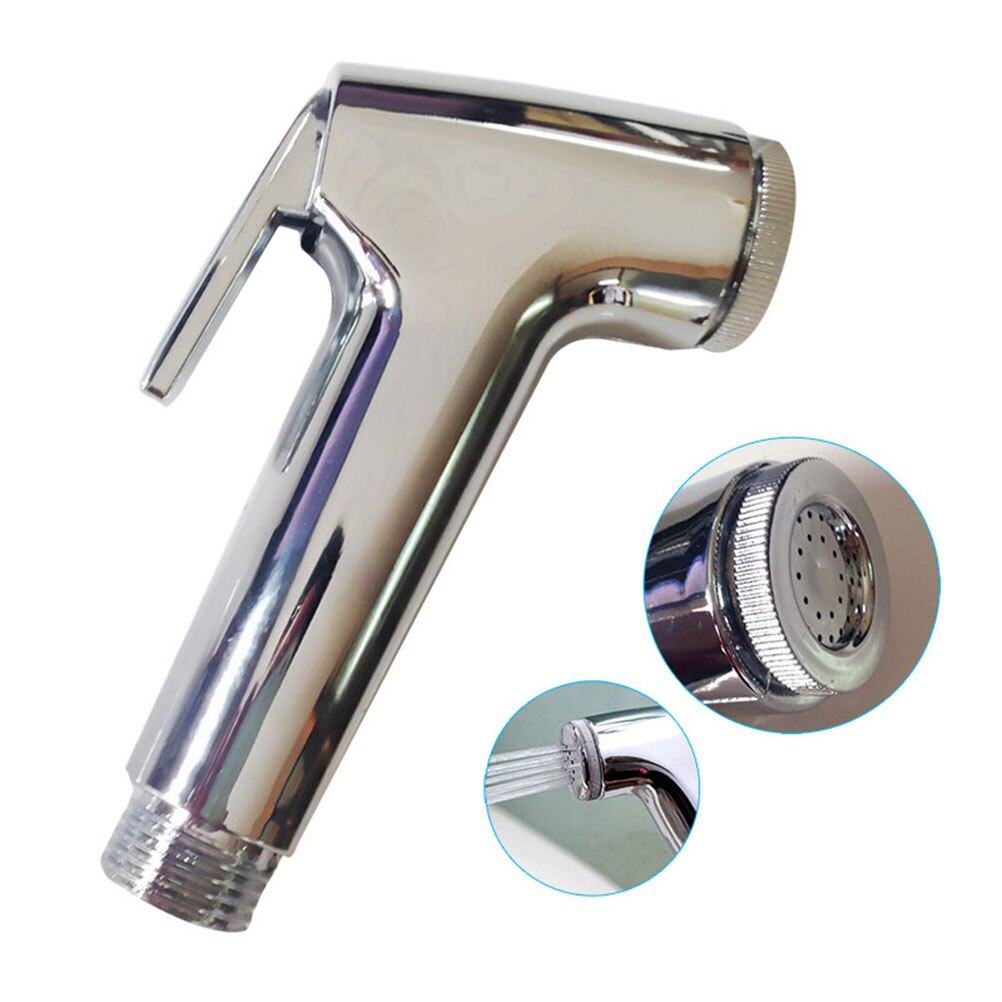 Handheld Bidet Kraan Wc Hand Held Bidet Spray Douchekop Douche Shatta Chrome Valve Badkamer Bidet Sproeier