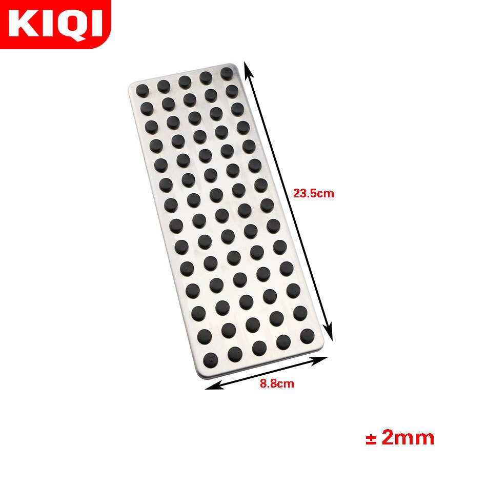 Rvs Auto Pedalen Voor Mercedes Benz Ces Glk Slk Cls Sl-Klasse W203 W204 W211 W212W210 accelerator Rem Voetensteun Pad: 1Pc Rest Pedal