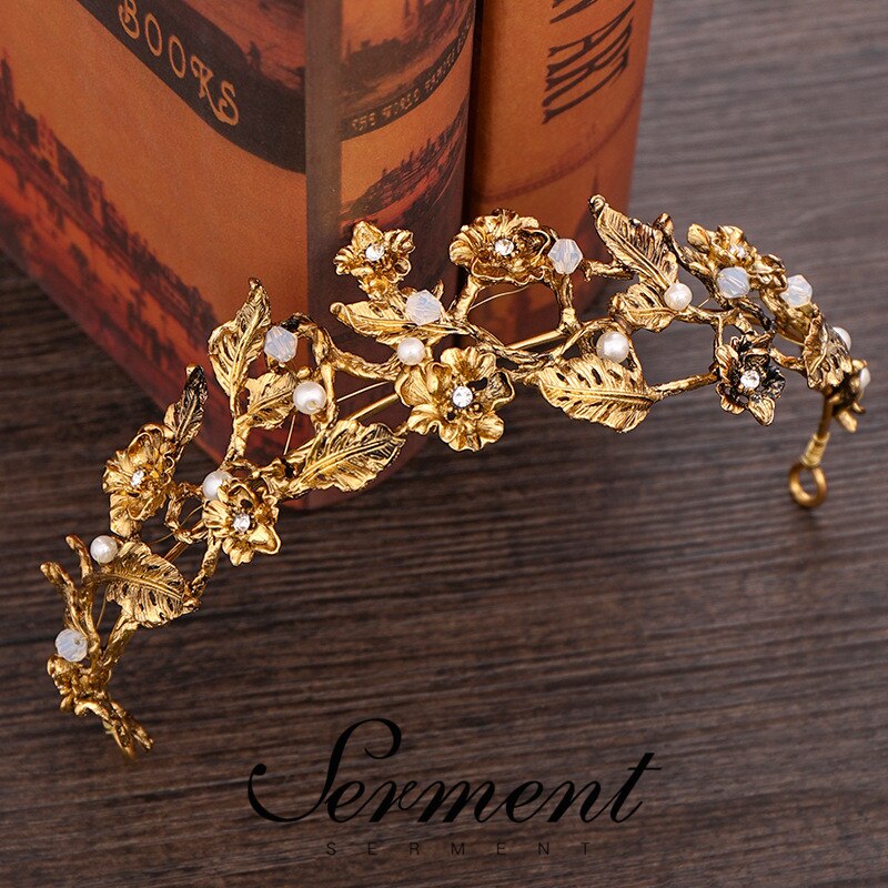 SERMENT Boda de Princesa, Tiara nupcial para dama de honor, corona, joyas de zirconio de cristal para niñas, accesorios para el cabello, corona de cumpleaños para novia