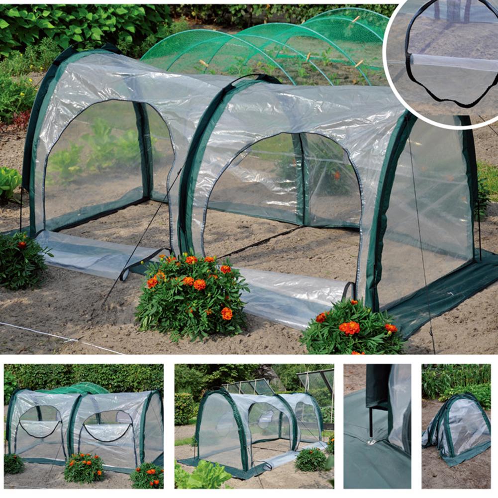 Mini Greenhouse Pop Up Grow House Garden Tunnel Folding Portable Gardening Plant Shelter Outdoor Protector Garden Suppllies