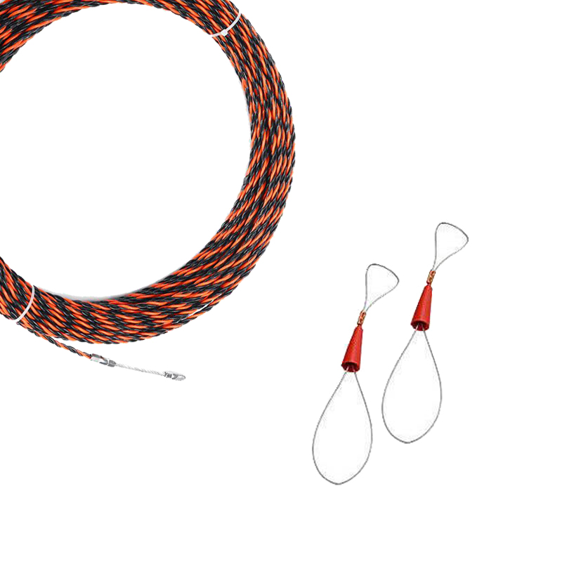 15/30M 5mm Cable Puller Fiberglass Electric Cable Wire Puller Electrical Tape Cable Guide Device Push Duct Snake Rodder Fish