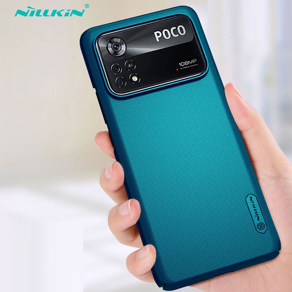 For Xiaomi Poco X4 Pro 5G Case Nillkin Super Frosted Shield Ultra-Thin PC Phone Shell For Xiaomi Poco X4 Pro 5G Back Cover