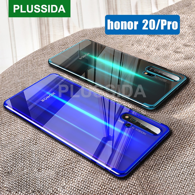 For Huawei Honor 20 Pro honor20 Pro Nova 5t Case Cover Silicone Shockproof soft cases on for Huawei Honor 20 v30 pro Transparent