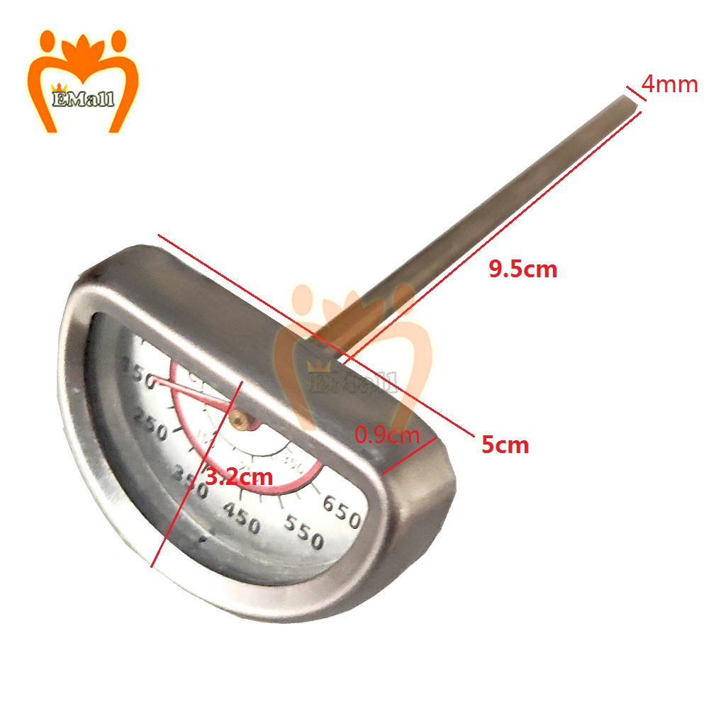 0-400℃ Double Scale Meat Thermometer Food Water Milk Thermometer Outdoor Cooking BBQ Kitchen Barbecue Tool Temperature Tester