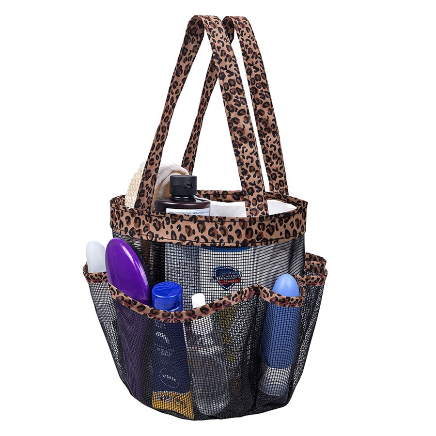 Mesh Shower Caddy tote for College Dorm Room Essentials, Hanging Portable Tote Bag Toiletry for Bathroom Accessories