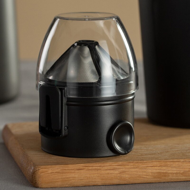 Kaffe filter med kopp bærbar drypp kaffe te holder trakt kurver gjenbrukbar te infusjon og stativ kaffe drypper
