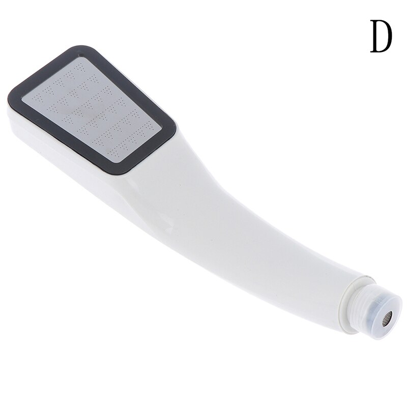 Cabezal de ducha de alta presión con 300 orificios, rociador manual con ahorro de agua de baño, boquilla con filtro de ahorro de agua, accesorio para Baño: D
