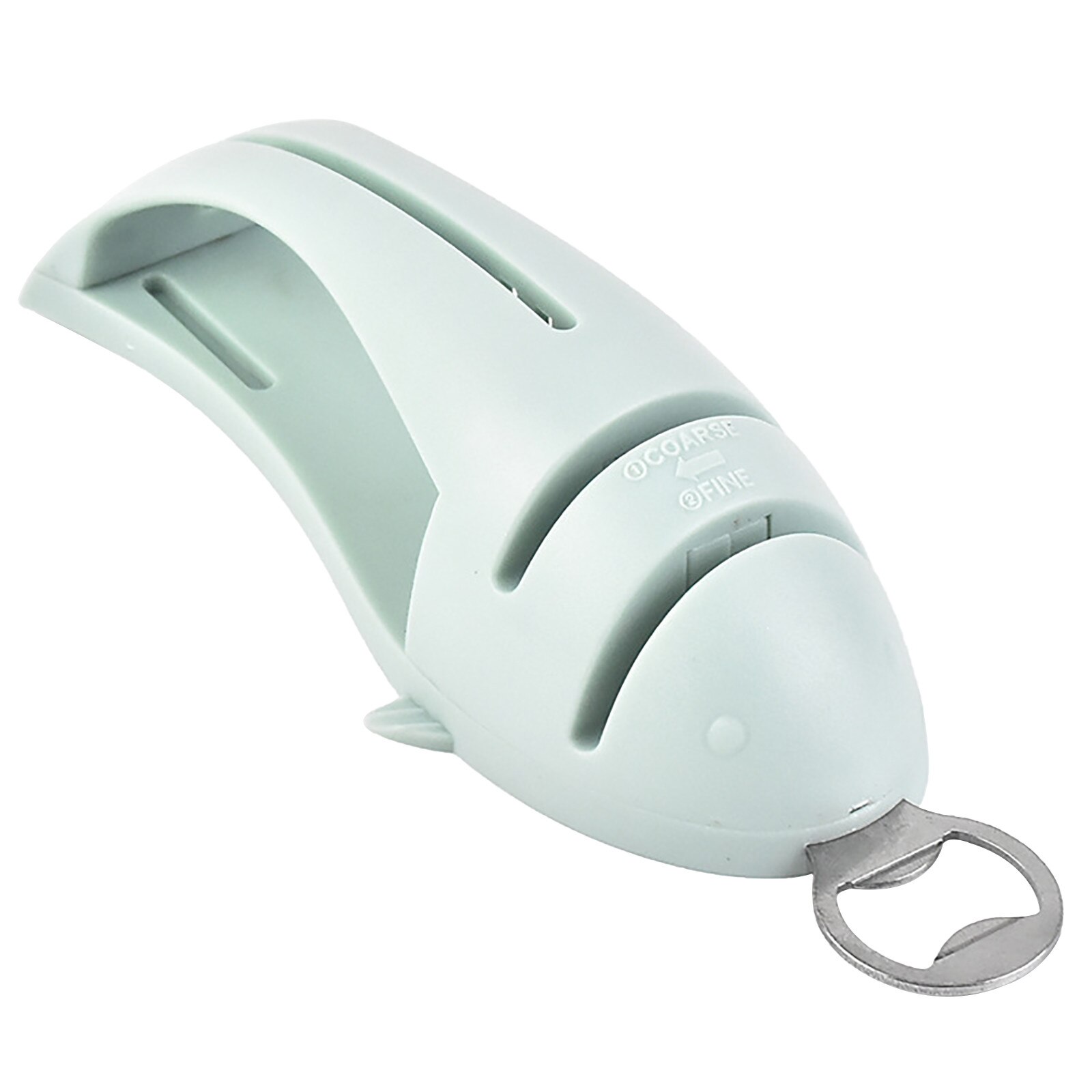 Afilador de cuchillos multifuncional 3 en 1, abridor de botellas de cerveza, estante para cuchillos para cocina doméstica, afilador de cuchillos eficiente y fácil de usar