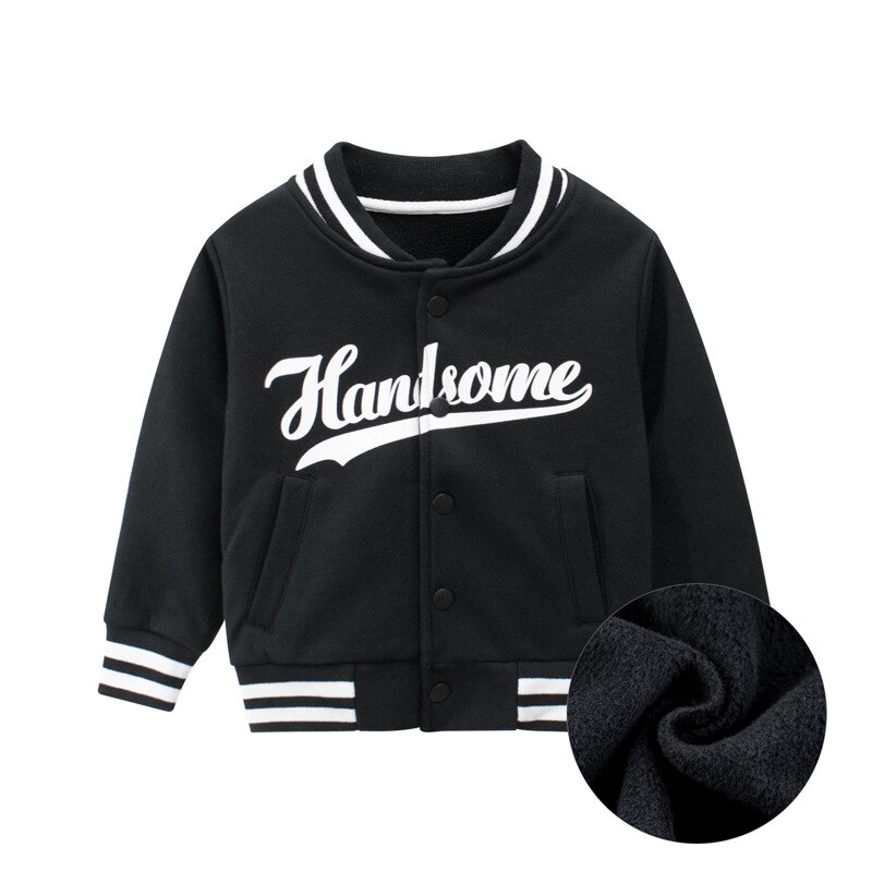 27 børn efterår drenge sweater jakke frakke piger vinter top helærmet børn baseball uniform