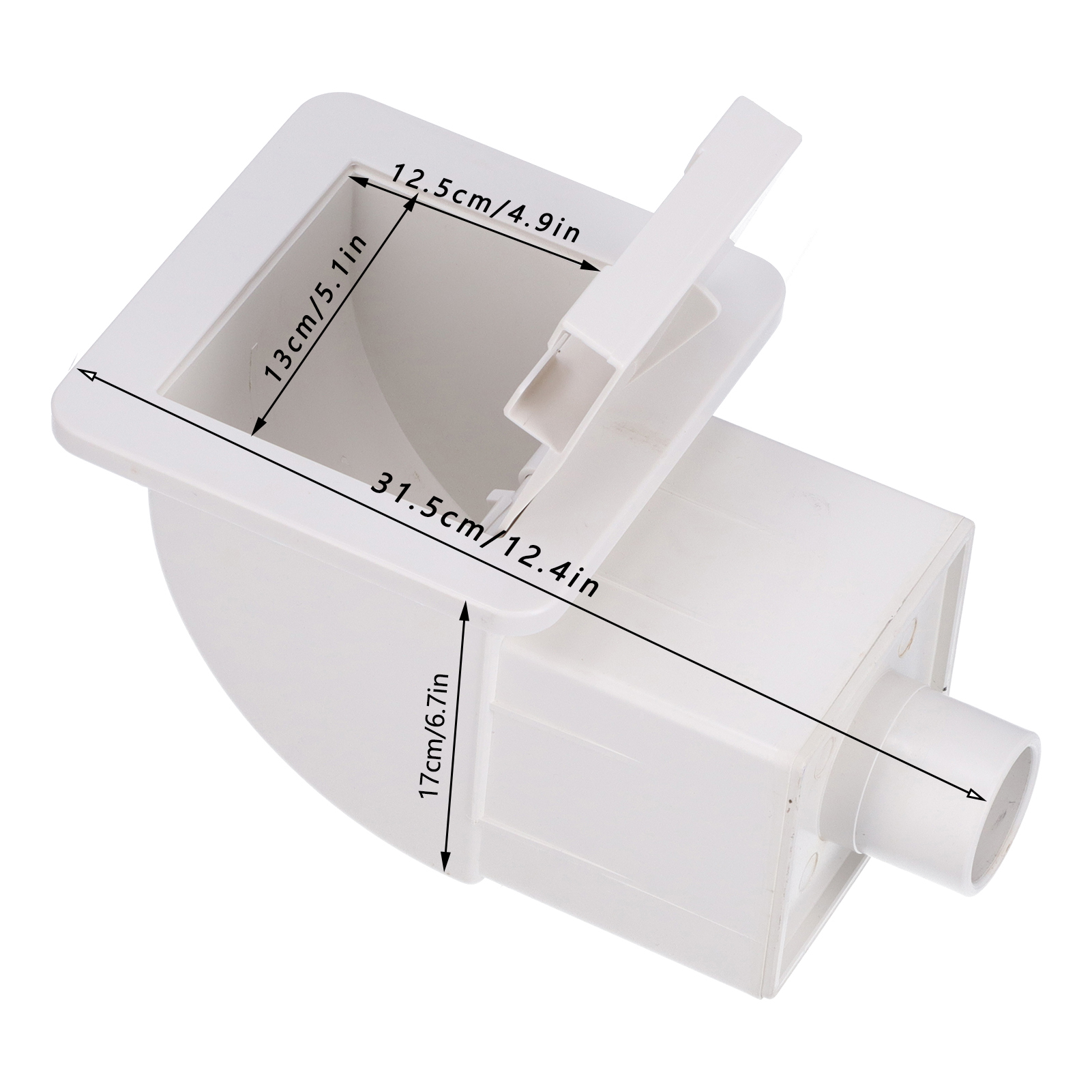 Kit de Skimmer de 1,5 pulgadas para piscina sobre el suelo, dispositivo de aguas residuales, equipo de limpieza