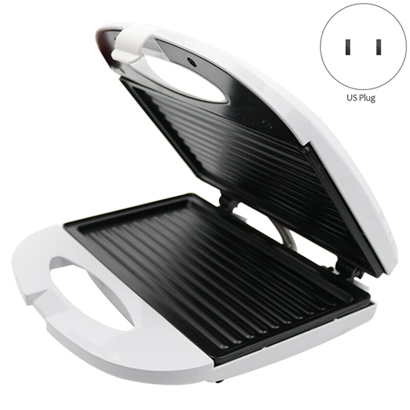 Elektrisk mini smørbrød maker grille panini frokost maskin grille biff stekeovn oss støpsel